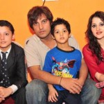 Jan Rambo & Sahiba Afzal Jan Rambo & Sahiba Afzal with children