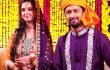 Atif Aslam and Sara Bharwana mehndi pictures