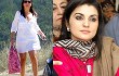 Kashmala Tariq on beach